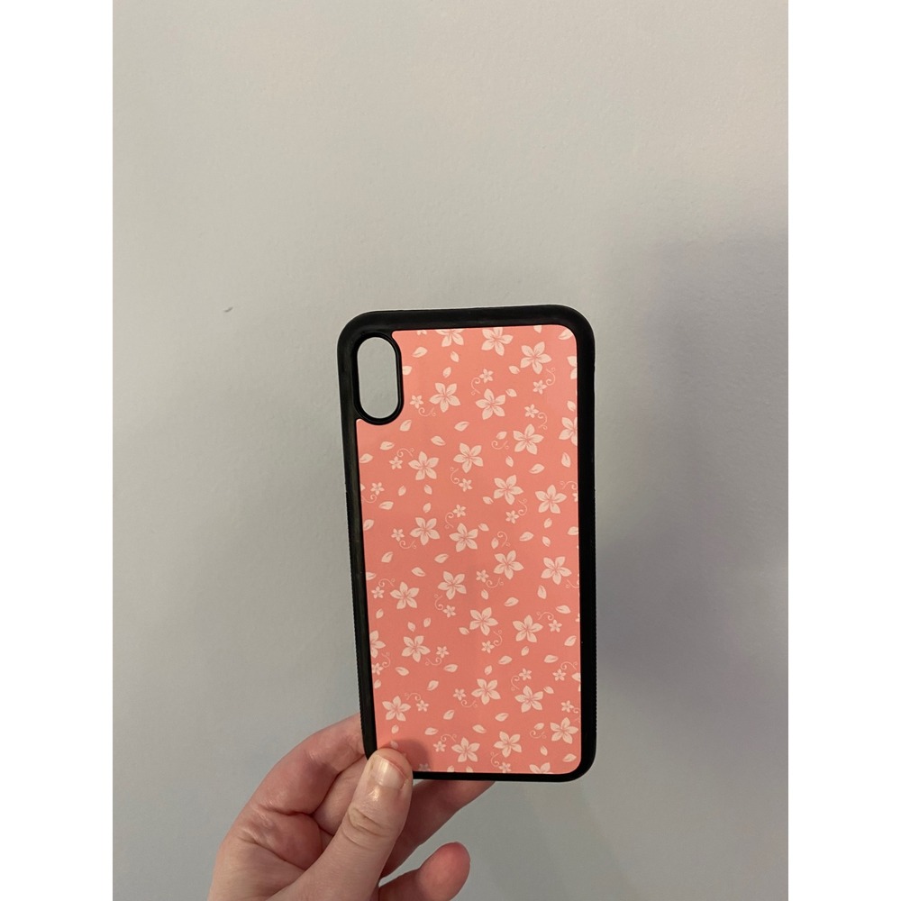 Phone Case Unisex iPhone XS Max Coral Pink Floral Cherry Blossom Sakura